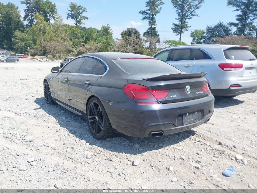 Vin: wba6b4c56ddg67821, lot: 46643760, bmw 650i gran coupe xdrive 20133