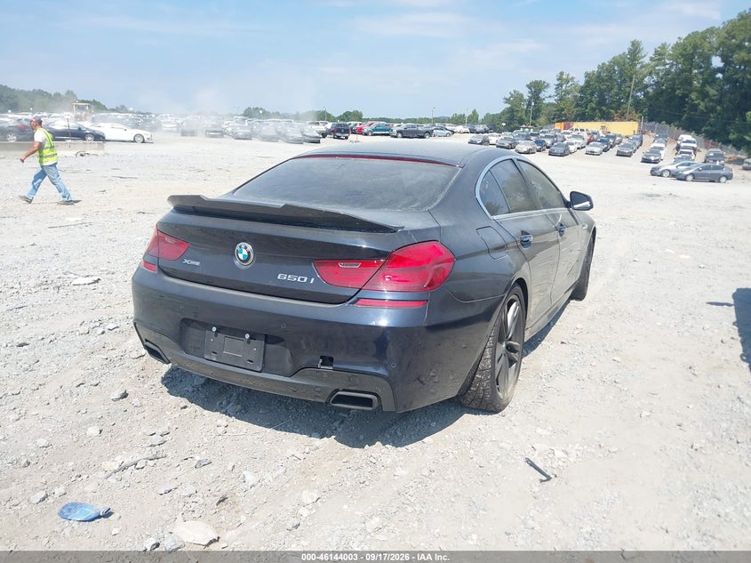 Vin: wba6b4c56ddg67821, lot: 46643760, bmw 650i gran coupe xdrive 20134