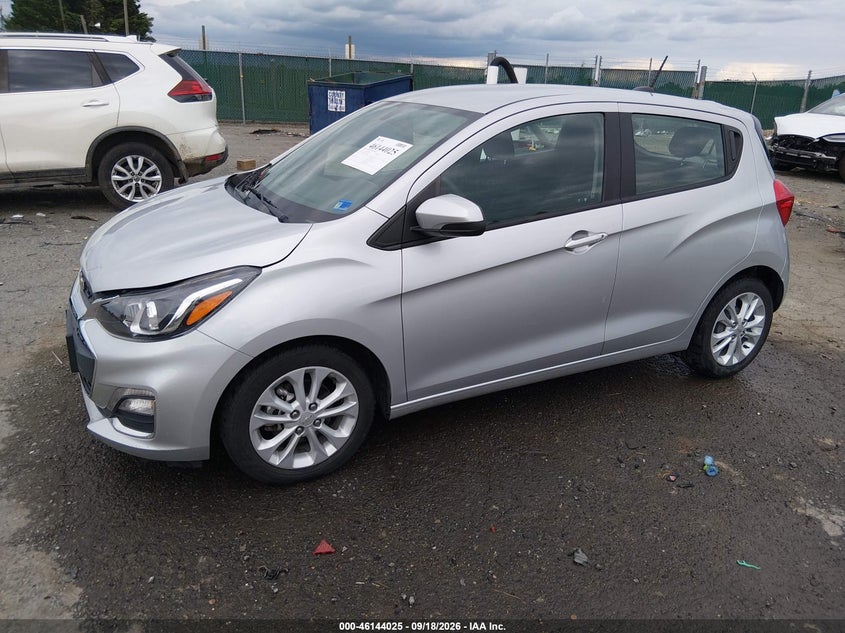 Vin: kl8cd6sa6lc466537, lot: 46643782, chevrolet spark fwd 1lt automatic 20202