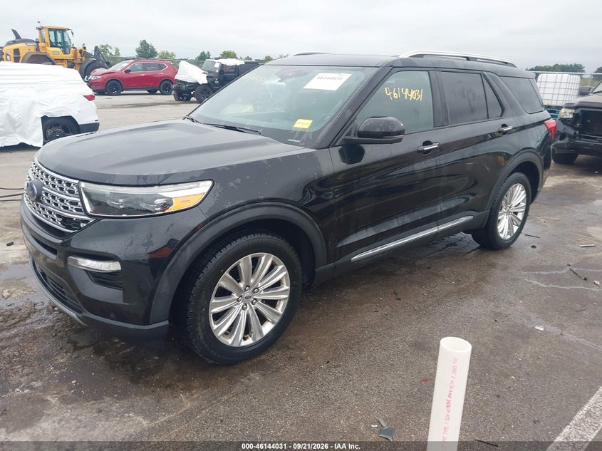 Vin: 1fmsk8fh0lgb06776, lot: 46643788, ford explorer limited 20202