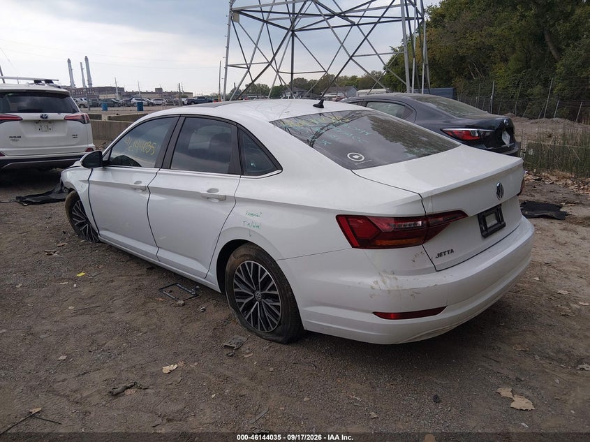 Vin: 3vwc57bu6km053094, lot: 46643792, volkswagen jetta 1.4t r-line/1.4t s/1.4t se 20193