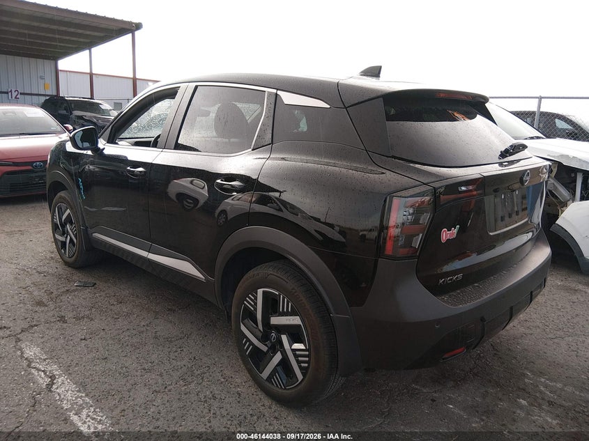 Vin: 3n8ap6ca0sl434758, lot: 46643795, nissan kicks sv fwd 20253