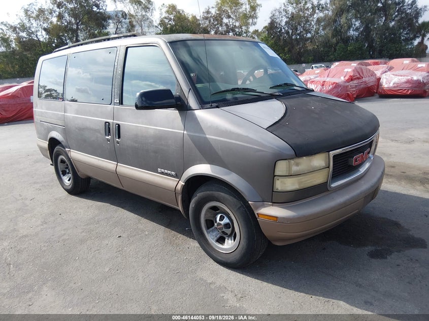 2000 GMC Safari Sl, Лівий зад, IAAI, VIN 1GKDM19W0YB503129