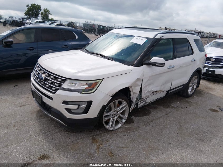 Vin: 1fm5k8f86ggc33695, lot: 46643826, ford explorer limited 20162