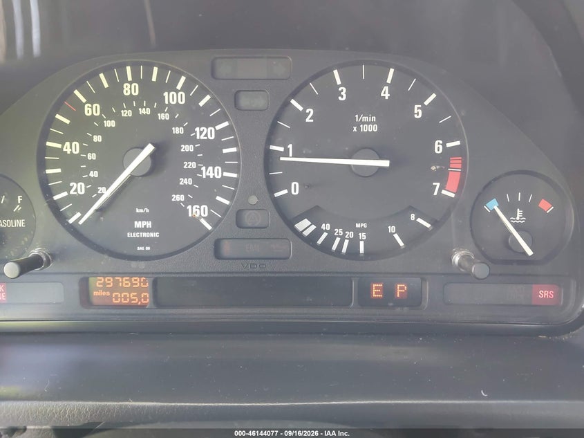 BMW 525 1995 VIN WBAHD632XSGK53082