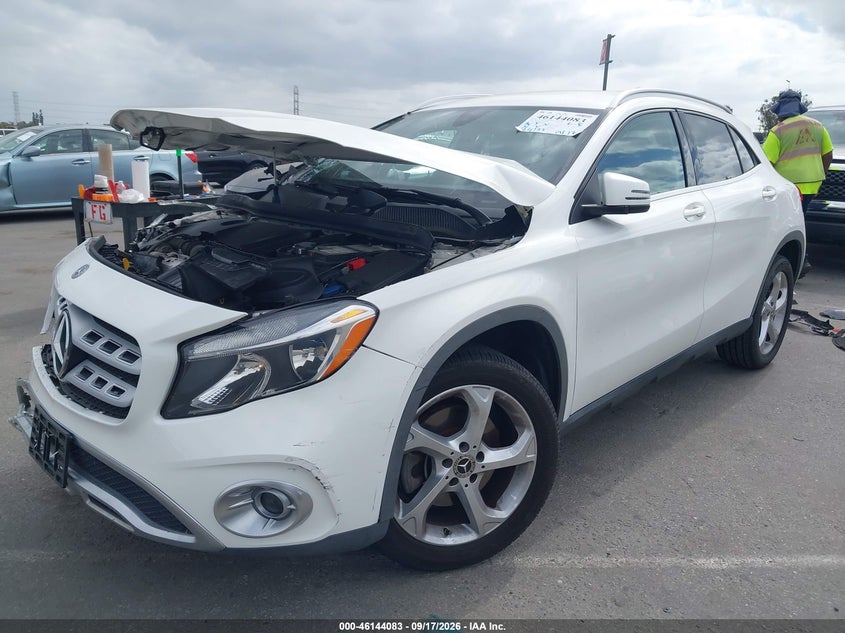Vin: wdctg4eb6ku002576, lot: 46643840, mercedes-benz gla 250 20192