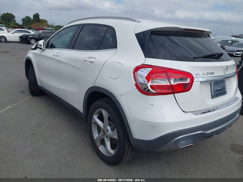 Vin: wdctg4eb6ku002576, lot: 46643840, mercedes-benz gla 250 20193