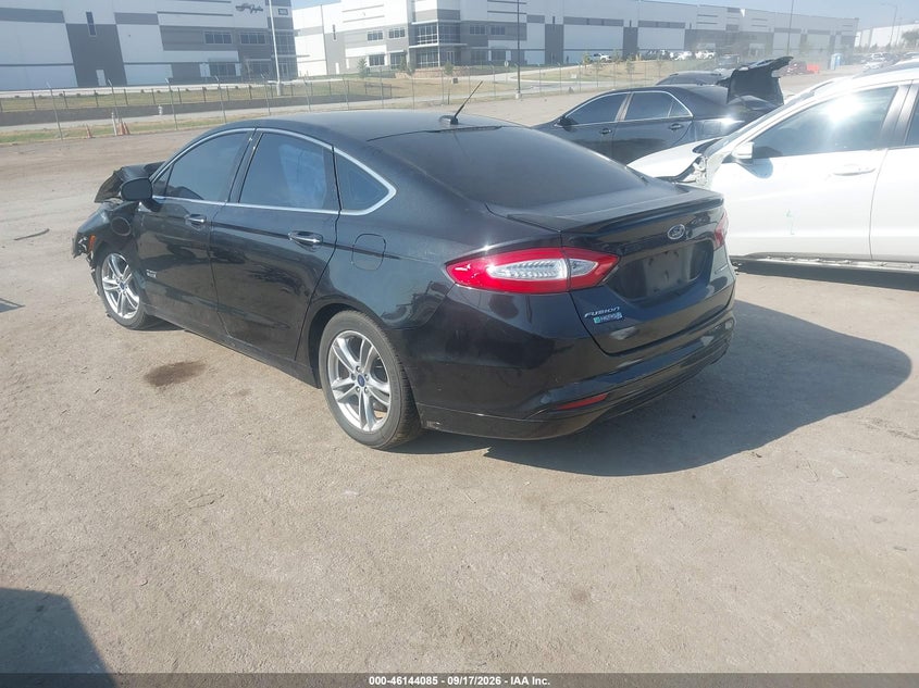 Vin: 3fa6p0su9fr202243, lot: 46643842, ford fusion energi titanium 20153
