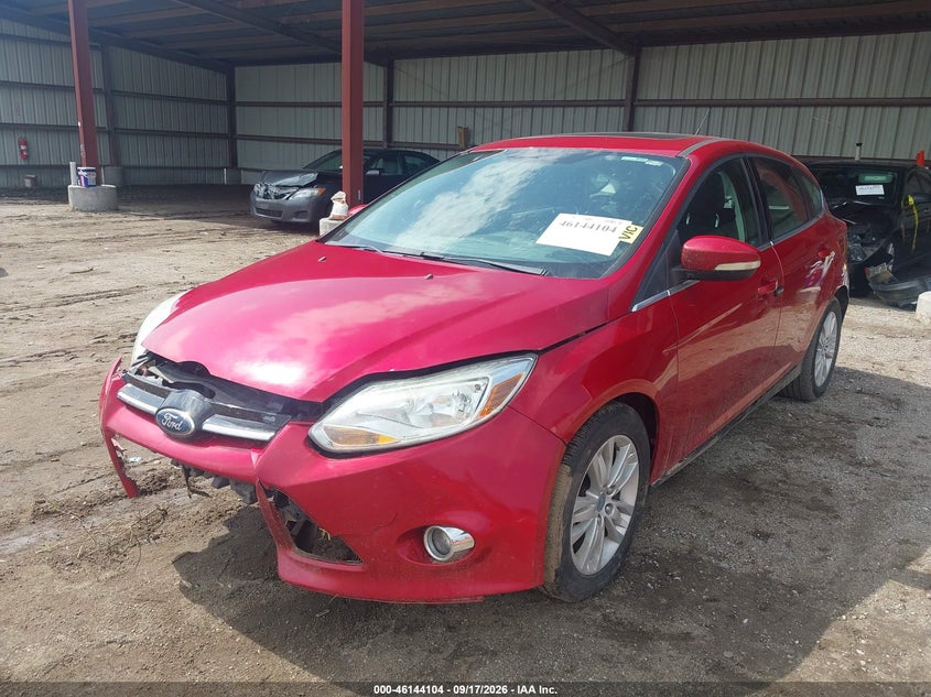 Vin: 1fahp3m29cl284958, lot: 46643861, ford focus sel 20122