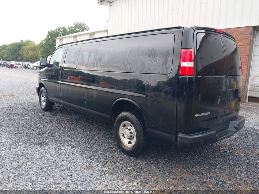 Vin: 1gazgnfp8l1272095, lot: 46643885, chevrolet express passenger rwd 3500 extended wheelbase ls 20203
