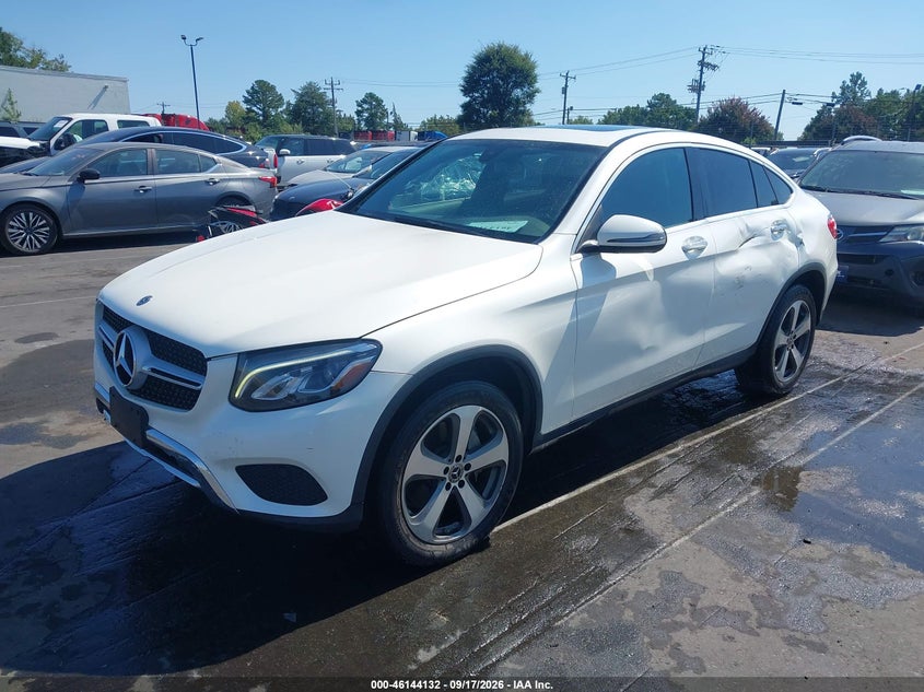 Vin: wdc0j4kbxjf331115, lot: 46643889, mercedes-benz glc 300 coupe 4matic 20182
