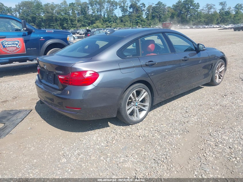 Vin: wba4c9c57fd330933, lot: 46643901, bmw 428 gran coupe xdrive 20154