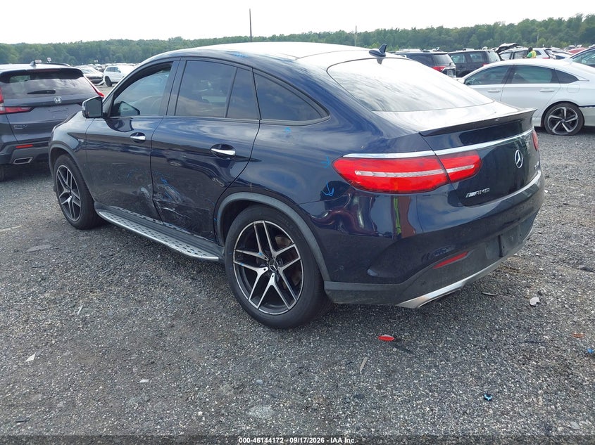 Vin: 4jged6ebxja125473, lot: 46643929, mercedes-benz amg gle 43 coupe 4matic 20183