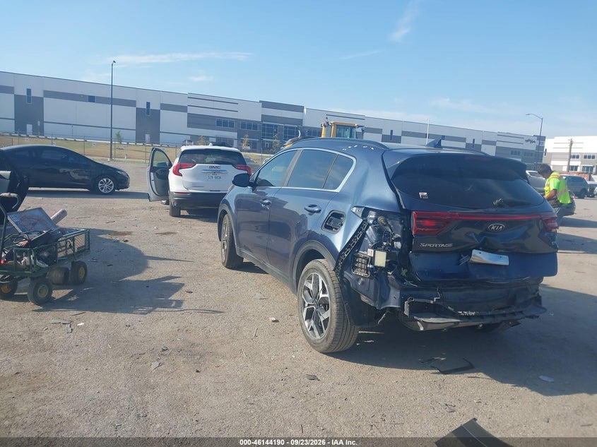 Vin: kndpn3ac9n7009868, lot: 46643947, kia sportage ex 20223
