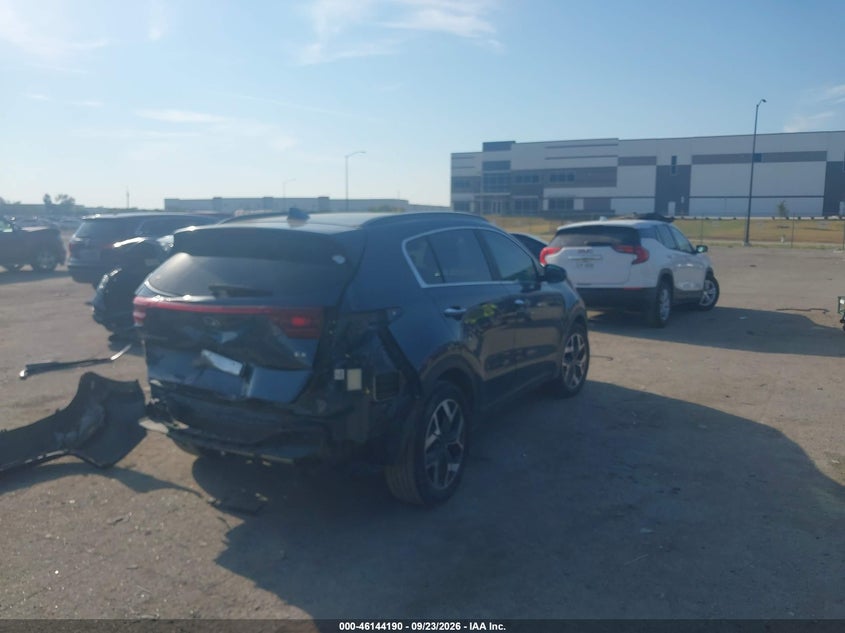 Vin: kndpn3ac9n7009868, lot: 46643947, kia sportage ex 20224