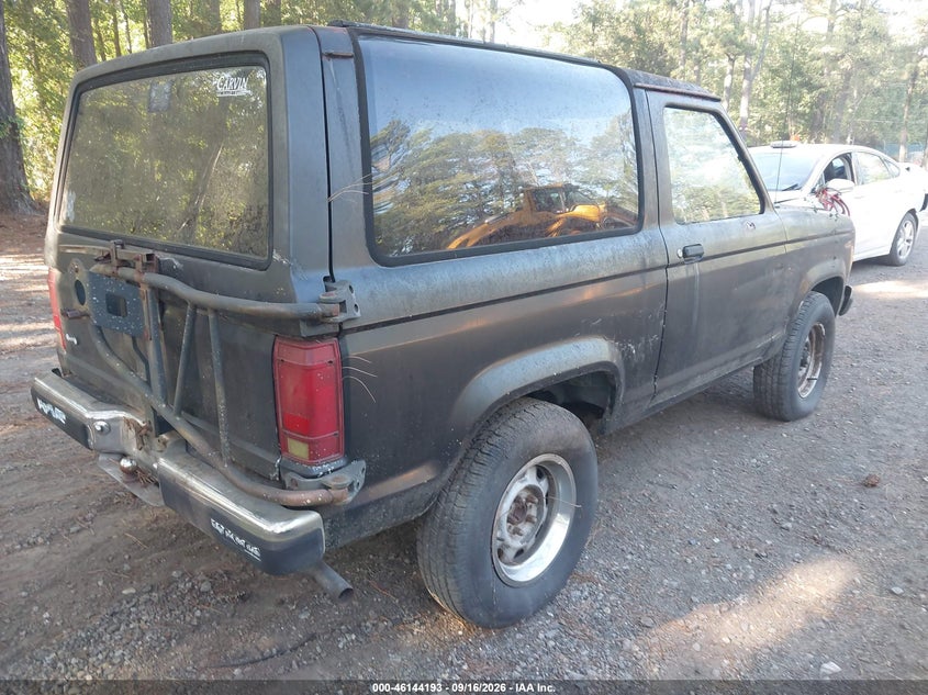 FORD BRONCO II 1988 VIN 1FMCU12T6JUD32707