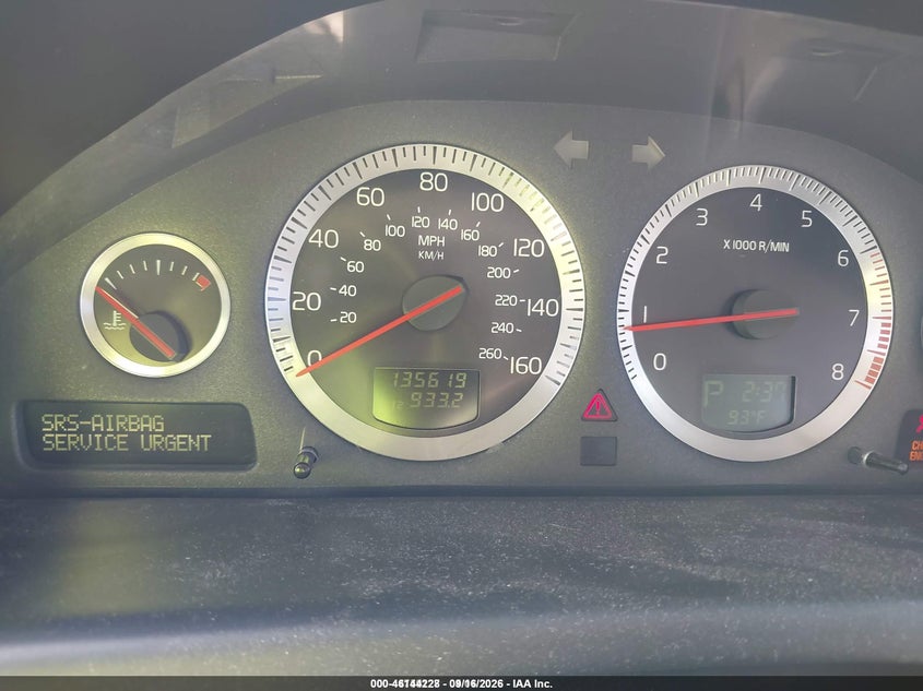 VOLVO S80 2004 VIN YV1TS92D541353775