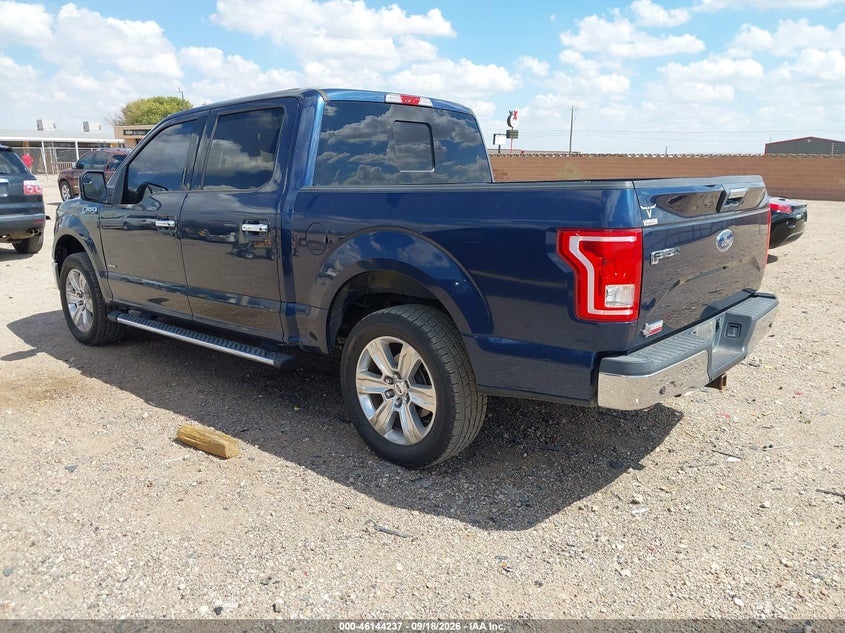 Vin: 1ftew1cg1ffa29273, lot: 46643994, ford f-150 xlt 20153