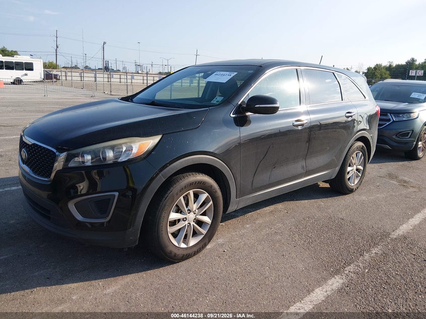 Vin: 5xypg4a37gg028215, lot: 46643995, kia sorento 2.4l l 20162