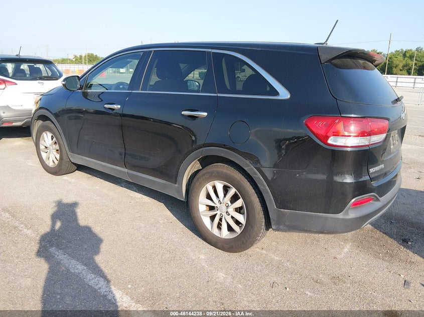 Vin: 5xypg4a37gg028215, lot: 46643995, kia sorento 2.4l l 20163