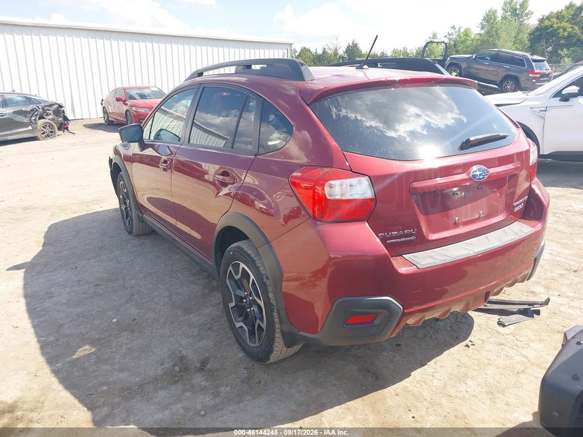 Vin: jf2gpabc0g8341435, lot: 46644002, subaru crosstrek 2.0i premium 20163