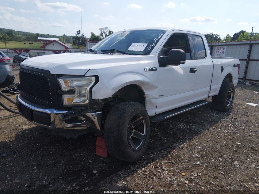 Vin: 1ftex1ep6fke80510, lot: 46644015, ford f-150 xlt 20152