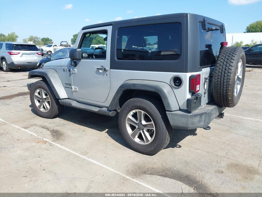 Vin: 1c4ajwag9cl214004, lot: 46644020, jeep wrangler sport 20123