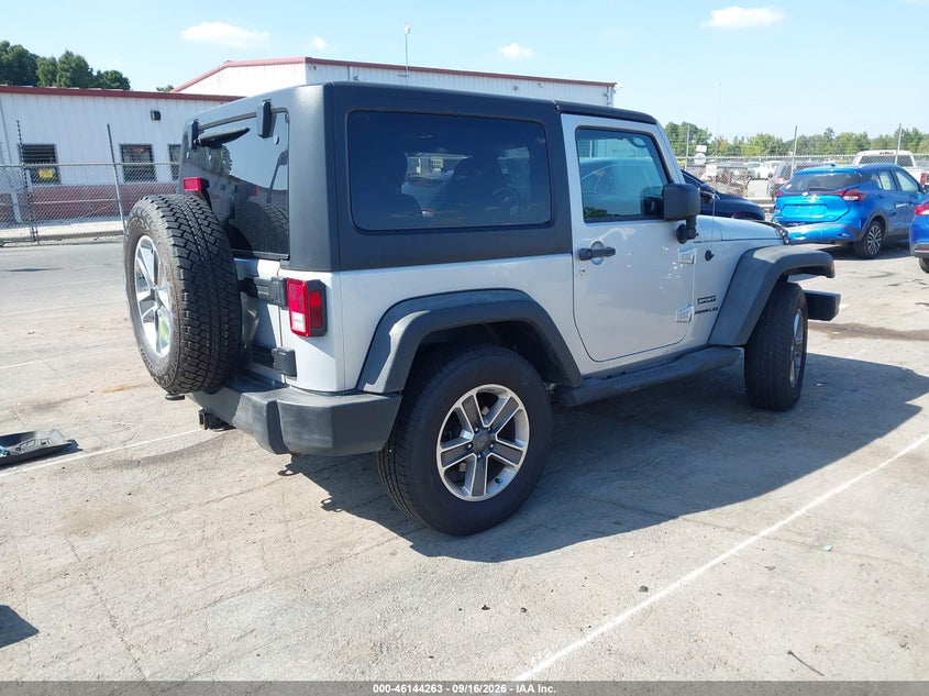 Vin: 1c4ajwag9cl214004, lot: 46644020, jeep wrangler sport 20124