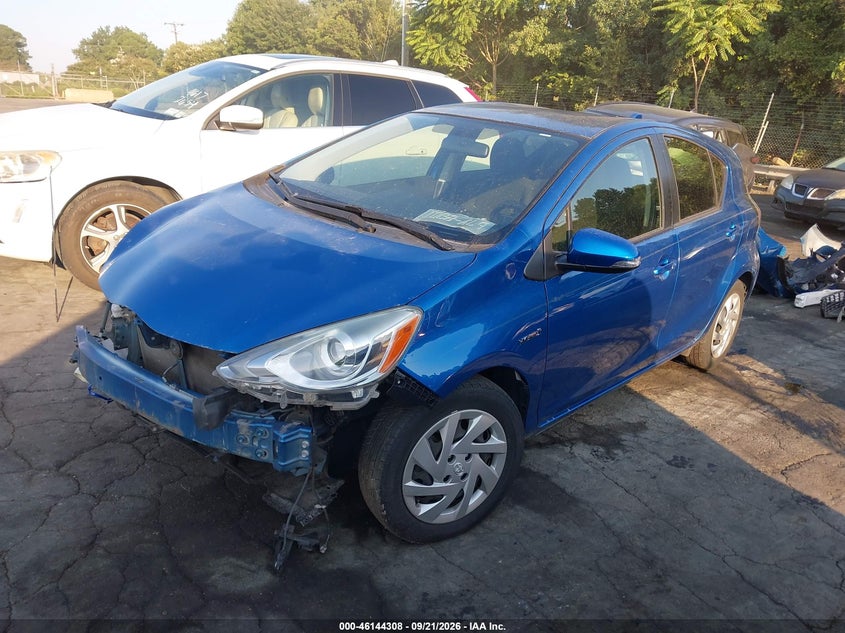 Vin: jtdkdtb37f1112383, lot: 46644065, toyota prius c two 20152