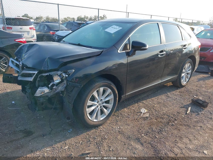 Vin: 4t3za3bb5fu095664, lot: 46644074, toyota venza xle 20152