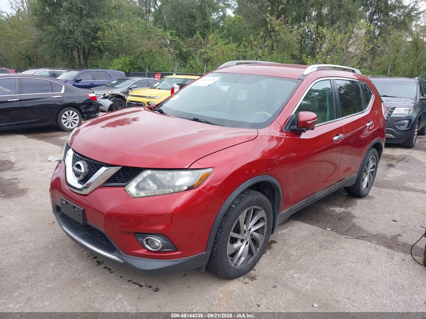 Vin: 5n1at2mt7fc865904, lot: 46644095, nissan rogue sl 20152