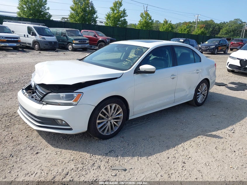 Vin: 3vwd07aj2fm224892, lot: 46644097, volkswagen jetta 1.8t se 20152