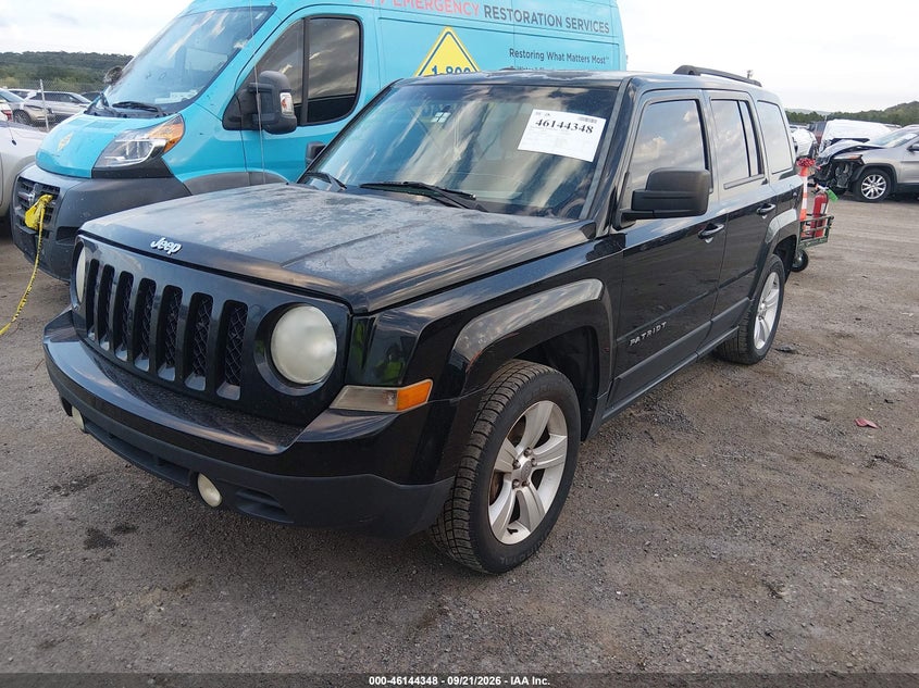 Vin: 1c4njpfa1ed645414, lot: 46644105, jeep patriot latitude 20142