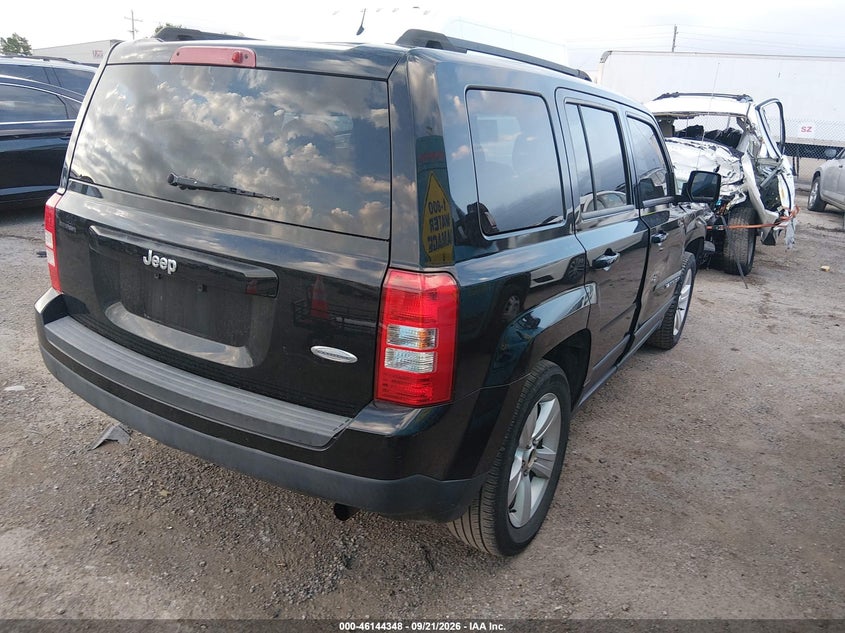 Vin: 1c4njpfa1ed645414, lot: 46644105, jeep patriot latitude 20144
