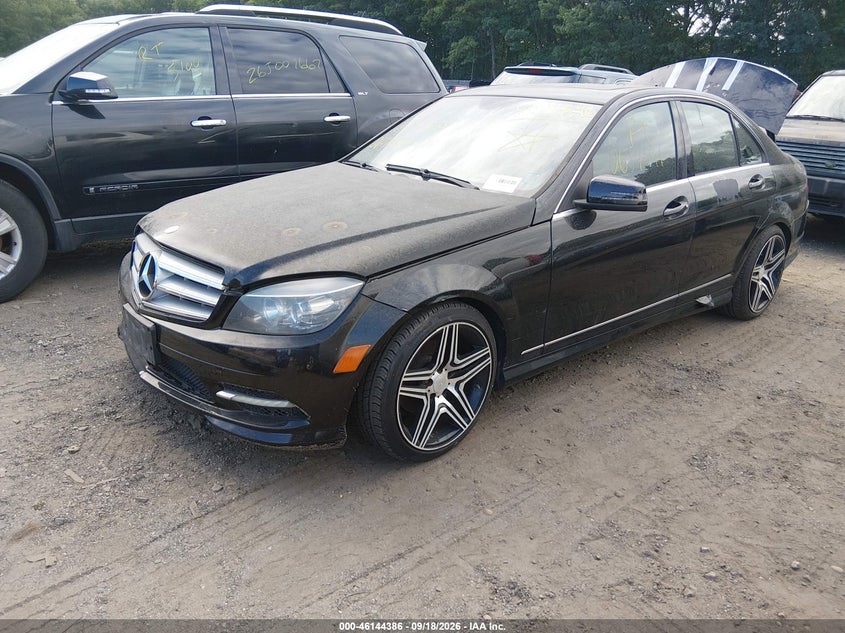 Vin: wddgf8bb6br133571, lot: 46644143, mercedes-benz c 300 luxury 4matic/sport 4matic 20112