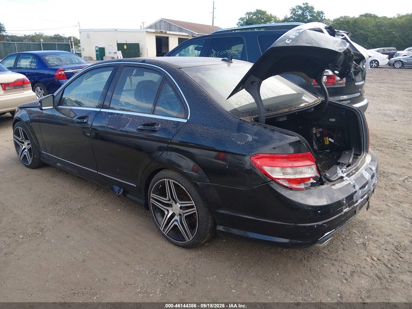 Vin: wddgf8bb6br133571, lot: 46644143, mercedes-benz c 300 luxury 4matic/sport 4matic 20113