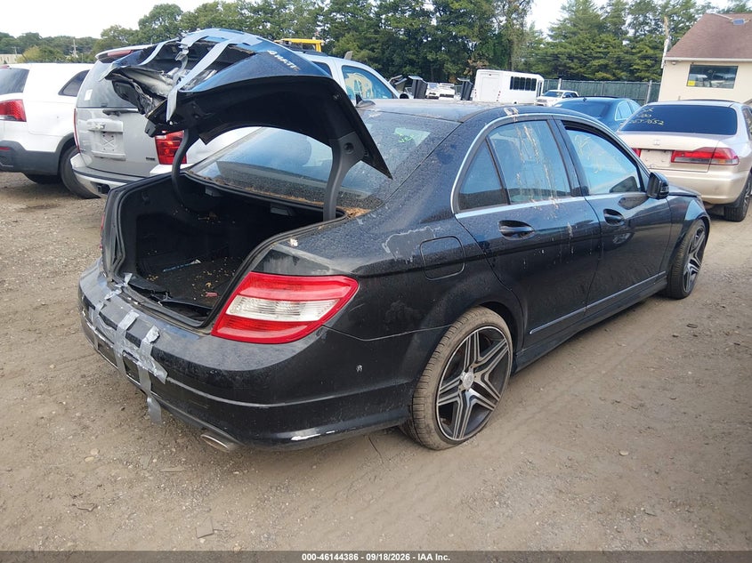 Vin: wddgf8bb6br133571, lot: 46644143, mercedes-benz c 300 luxury 4matic/sport 4matic 20114