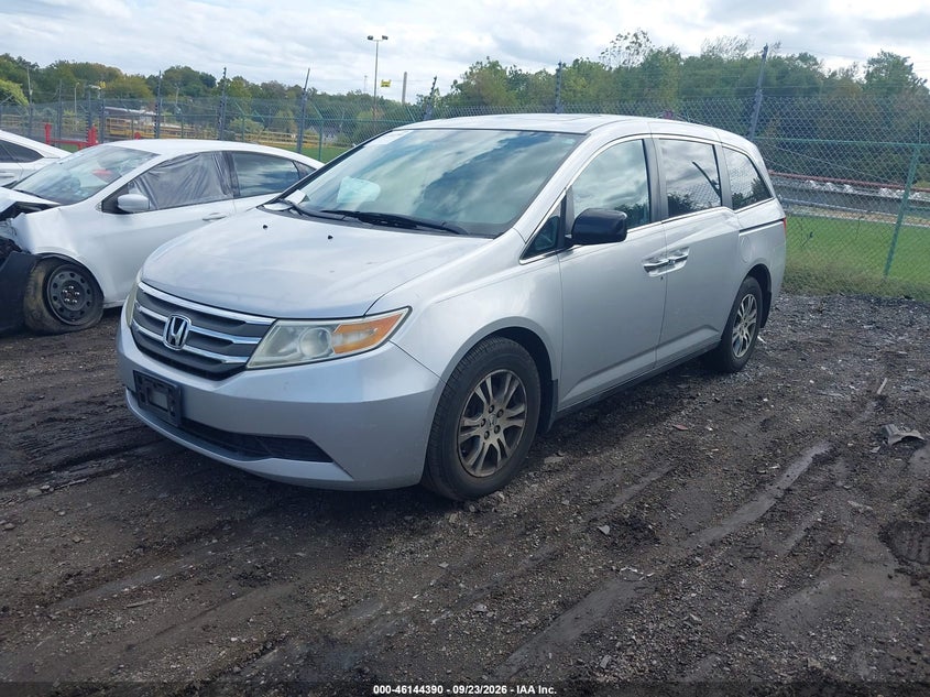 Vin: 5fnrl5h61db075205, lot: 46644147, honda odyssey ex-l 20132