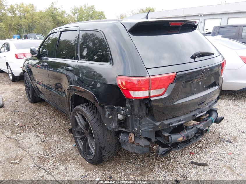 Vin: 1c4rjfdjxcc158200, lot: 46644172, jeep grand cherokee srt8 20123