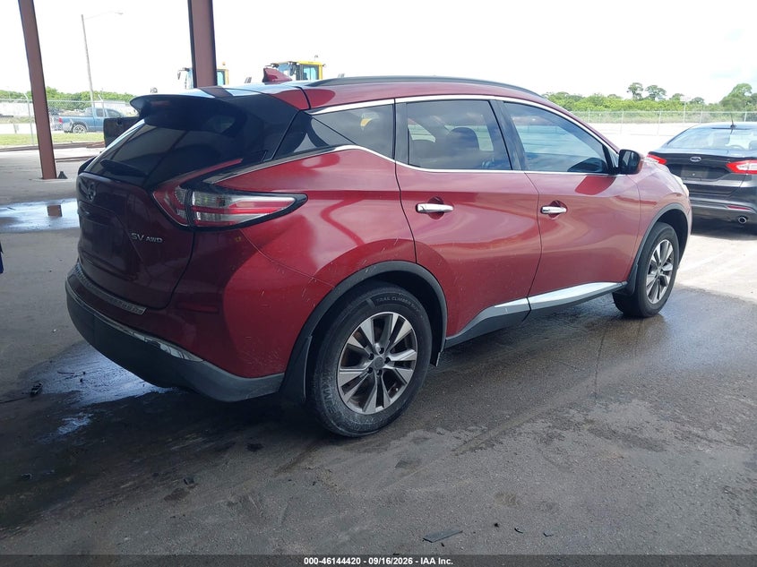 2017 NISSAN MURANO auction photo 4