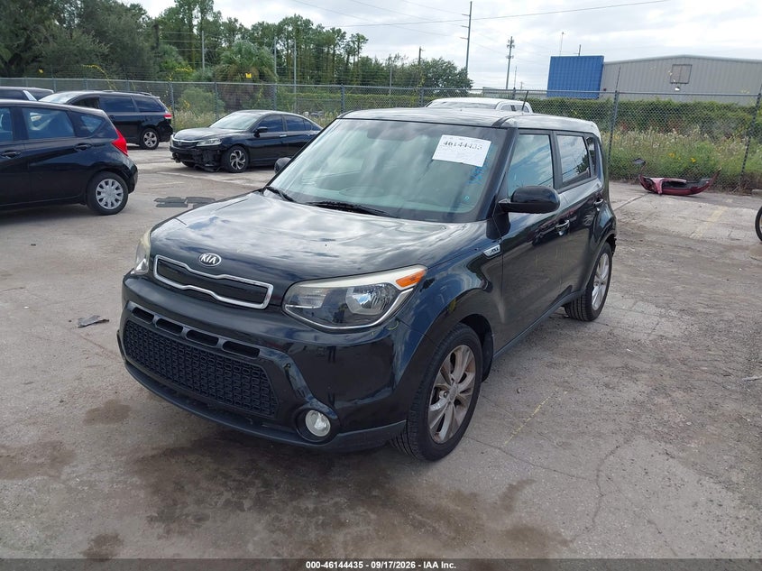 Vin: kndjp3a50g7317273, lot: 46644192, kia soul + 20162