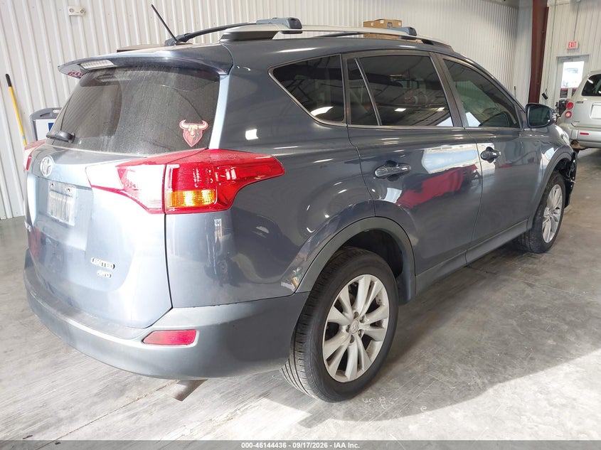 Vin: 2t3dfrev5dw042321, lot: 46644193, toyota rav4 limited 20134