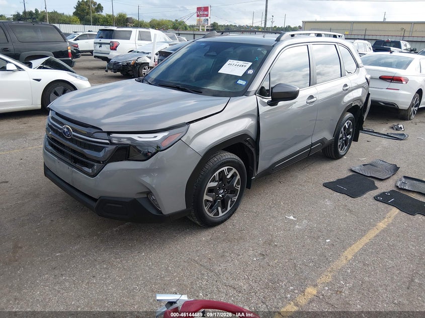 Vin: jf2sldbc7sh584403, lot: 46644247, subaru forester premium 20252