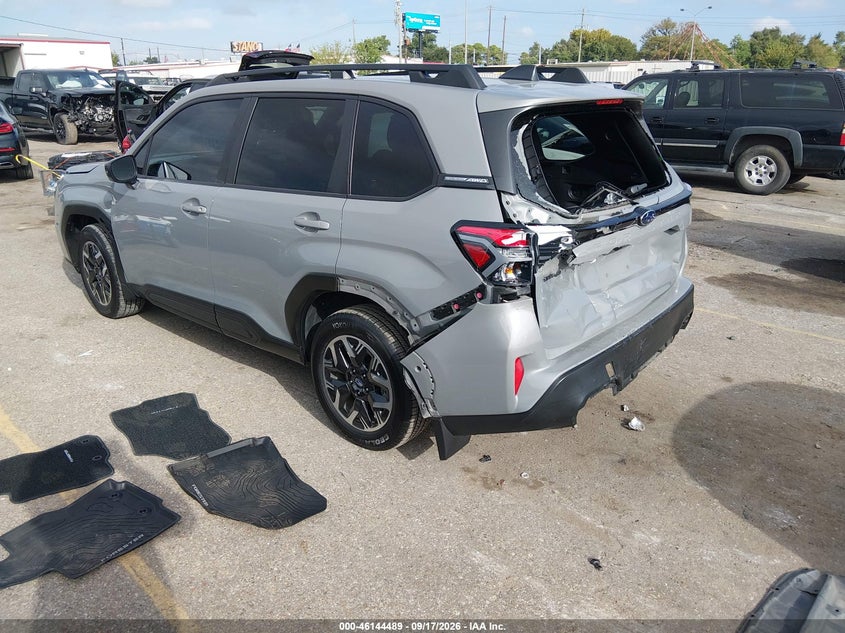 Vin: jf2sldbc7sh584403, lot: 46644247, subaru forester premium 20253