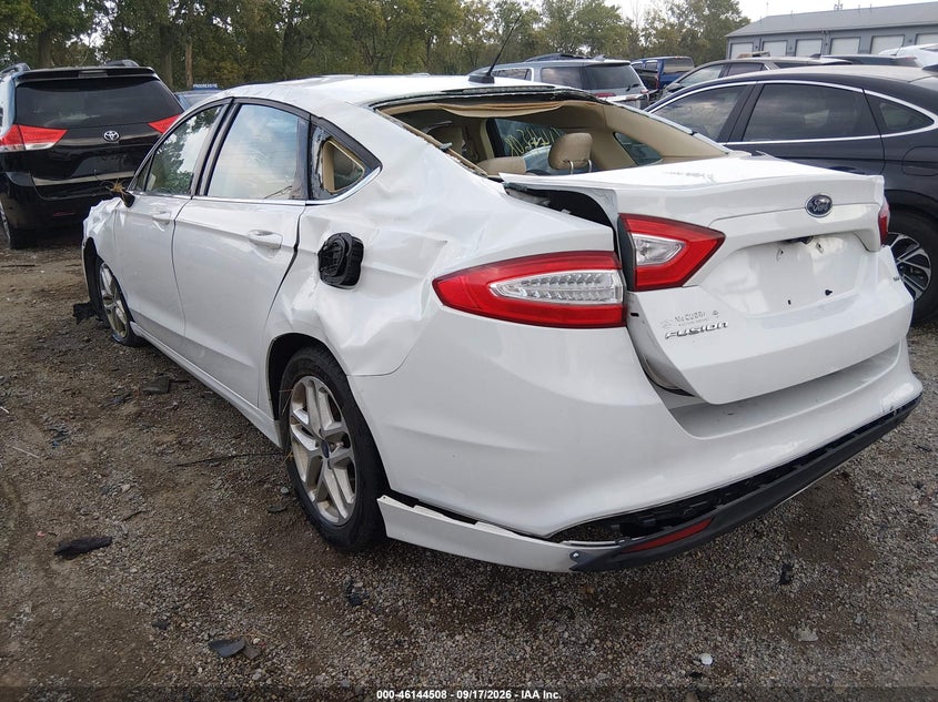 Vin: 1fa6p0h74e5372996, lot: 46644265, ford fusion se 20143