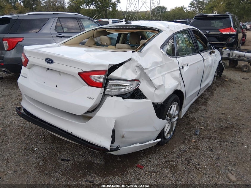 Vin: 1fa6p0h74e5372996, lot: 46644265, ford fusion se 20144