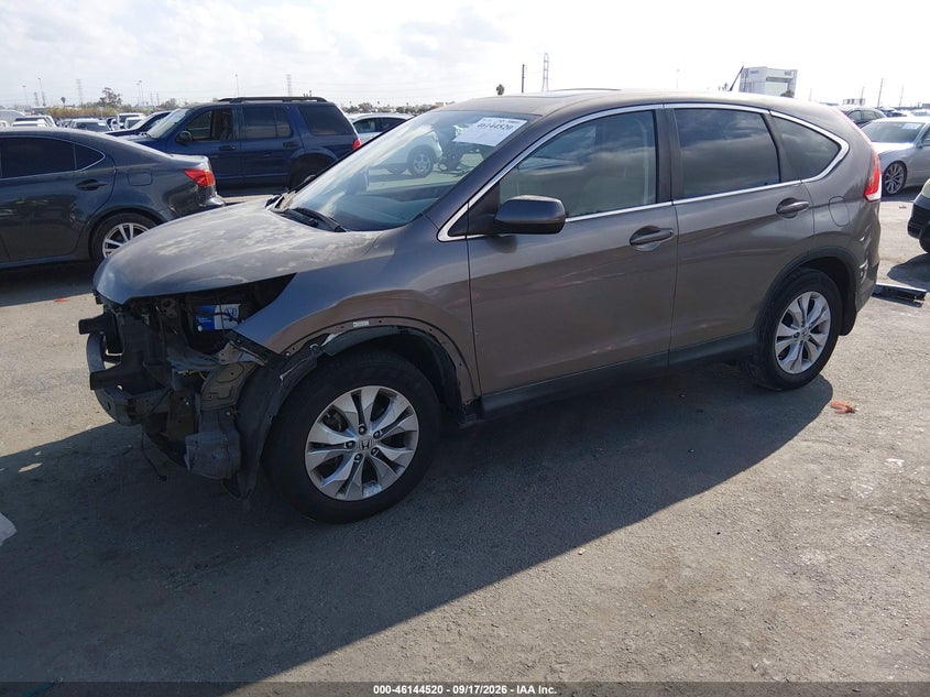 2012 Honda Cr-V Ex, Front End, IAAI, VIN 5J6RM3H56CL032459 — photo 2