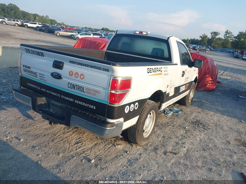 Vin: 1ftmf1cm4dfd56894, lot: 46644280, ford f-150 xl 20134