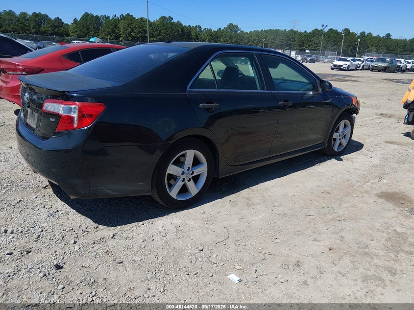 Vin: 4t1bf1fk3cu116453, lot: 46644285, toyota camry se 20124