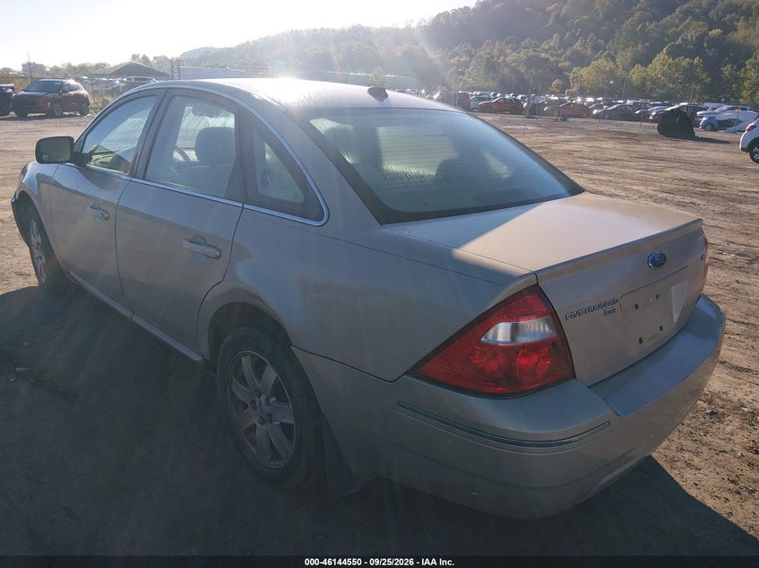 FORD FIVE HUNDRED 2007 VIN 1FAHP27177G116988